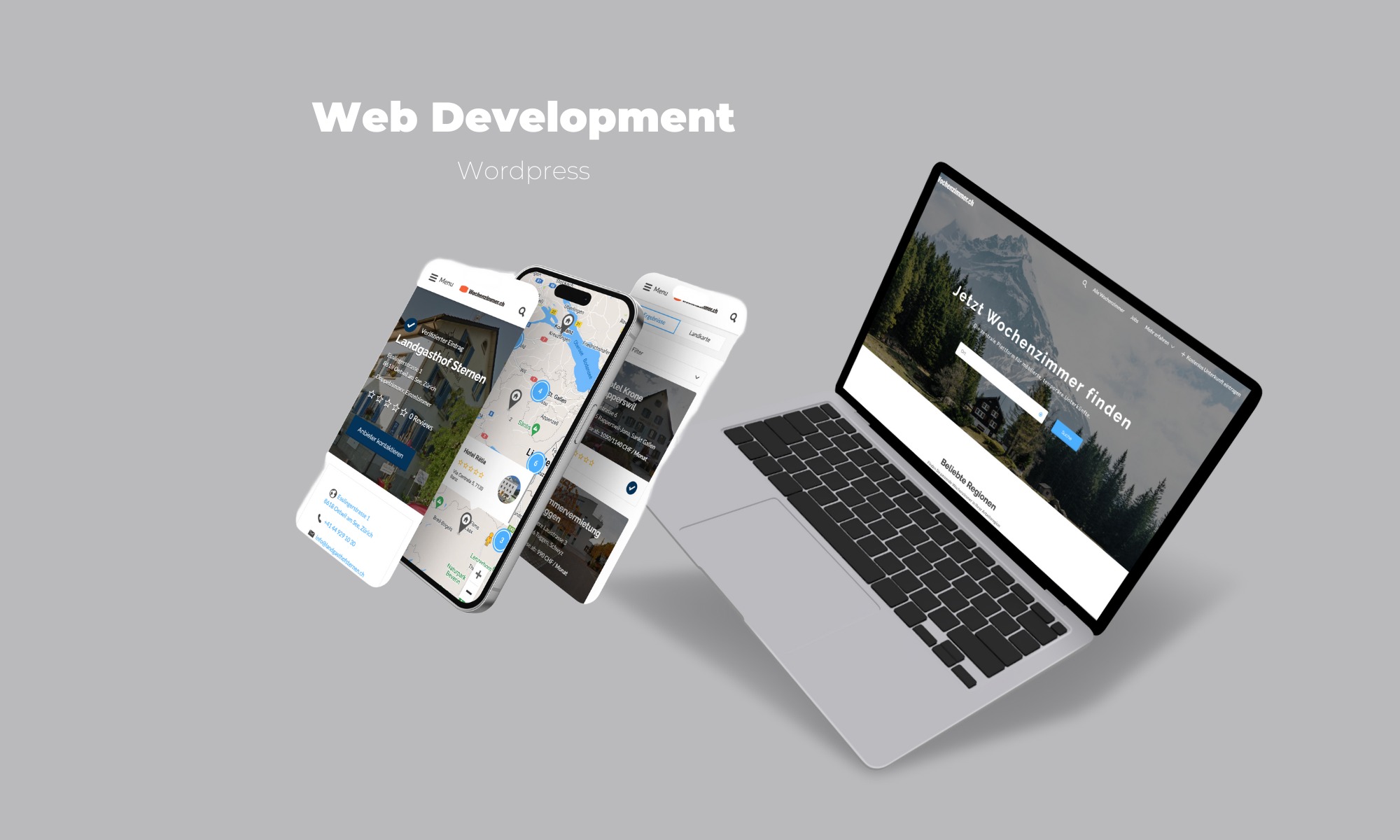 Wochenzimmer.ch – Web Development & SEO